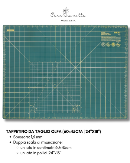 Tappetino da Taglio OLFA (60×45cm | 24"x18")