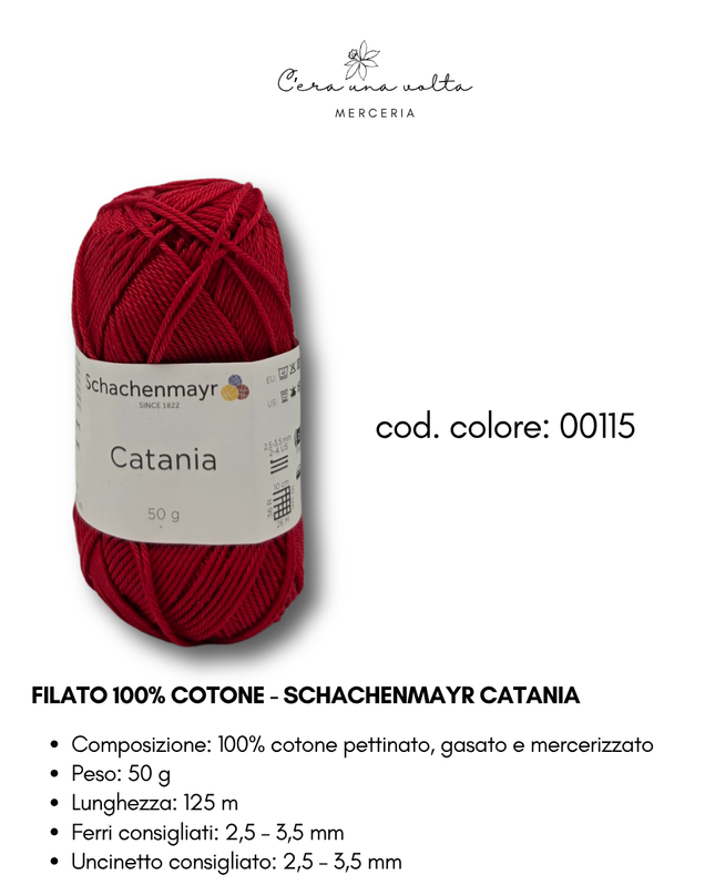 Filato 100% Cotone - Schachenmayr Catania