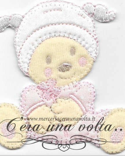 Toppa termoadesiva Baby Rosa