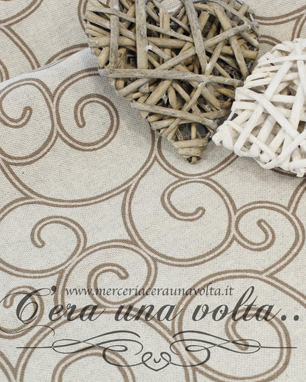 Tessuto Arabesque Sabbia