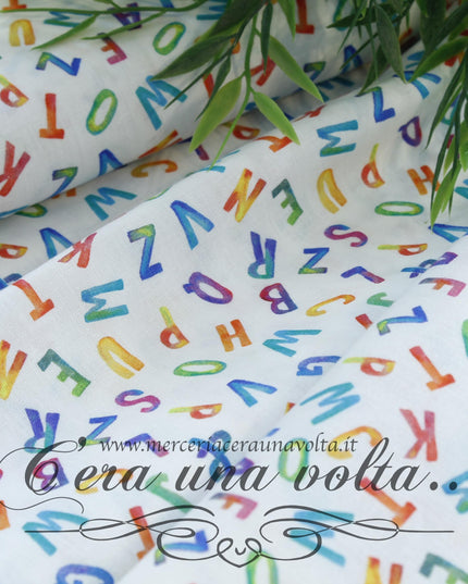 Tessuto Alphabet