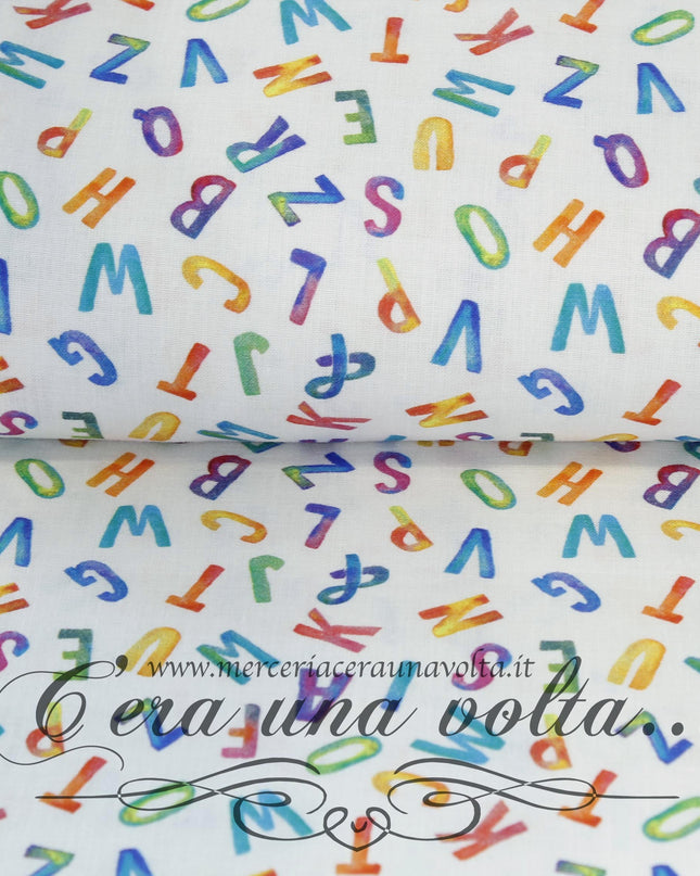 Tessuto Alphabet