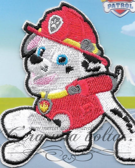 Patch toppe Paw Patrol Marshall