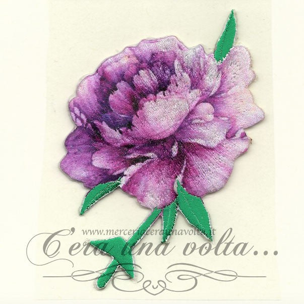 Toppa termoadesiva ricamata Dalia