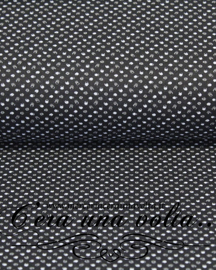 Tessuto in cotone Pois