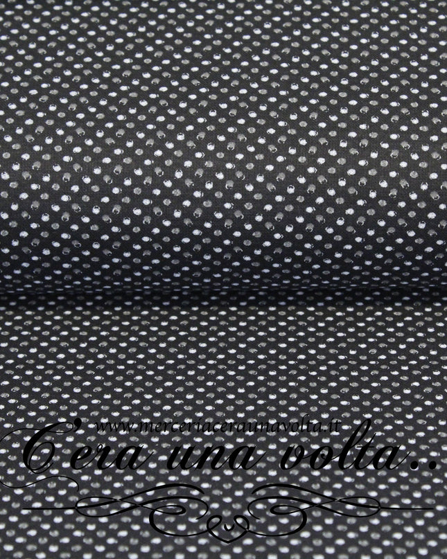 Tessuto in cotone Pois