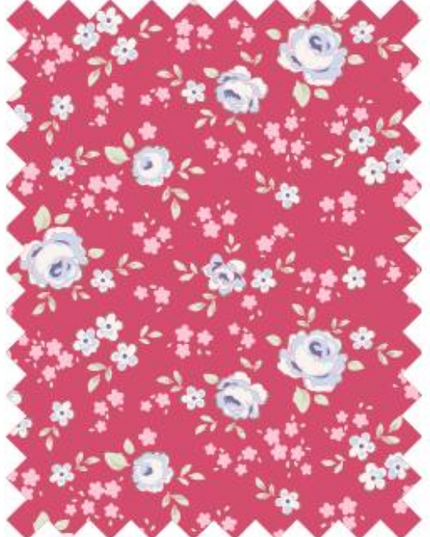 Tessuto americano Old Rose Lampone