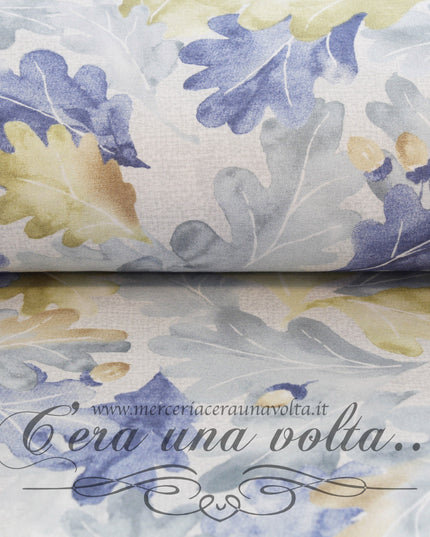 Tessuto Leaves and Acorns