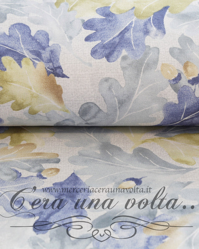 Set 8 Pz Fat Quarter Leaves and Acorns