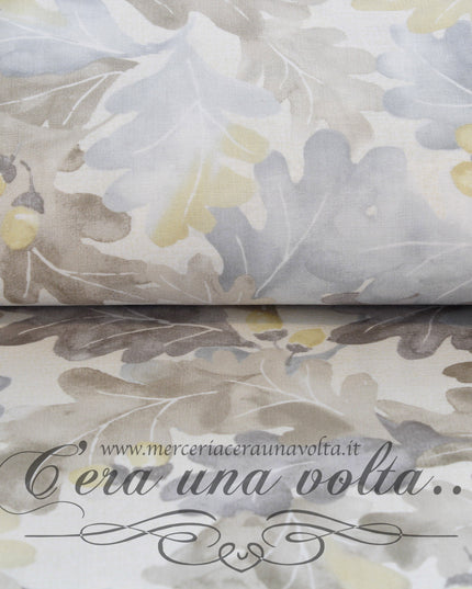 Set 8 Pz Fat Quarter Leaves and Acorns