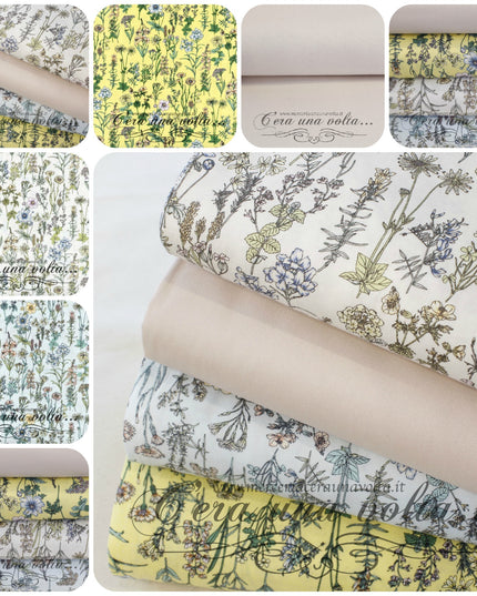 Set 8 Pz Fat Quarter Memorie a Paris