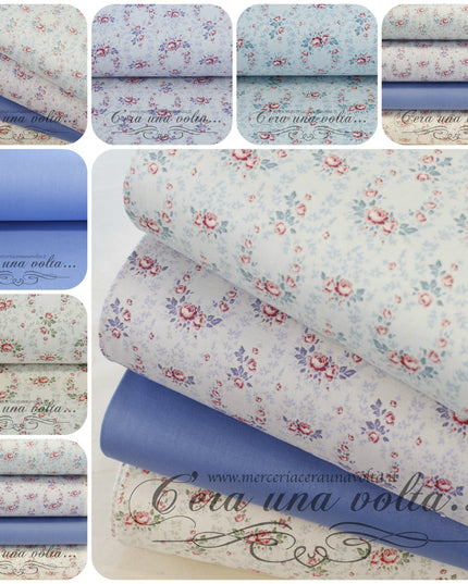 Set 8 Pz Fat Quarter Old Rose