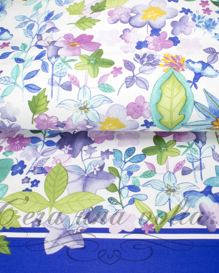 Tessuto stampato floreale