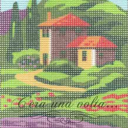 Kit mezzopunto Paesaggio Provenzale