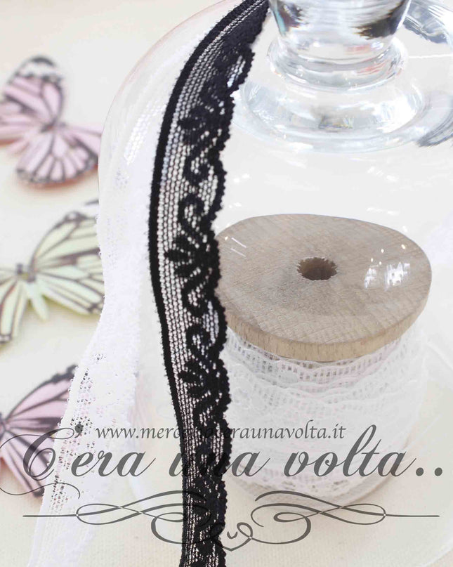 Pizzo in tulle Royal elasticizzato