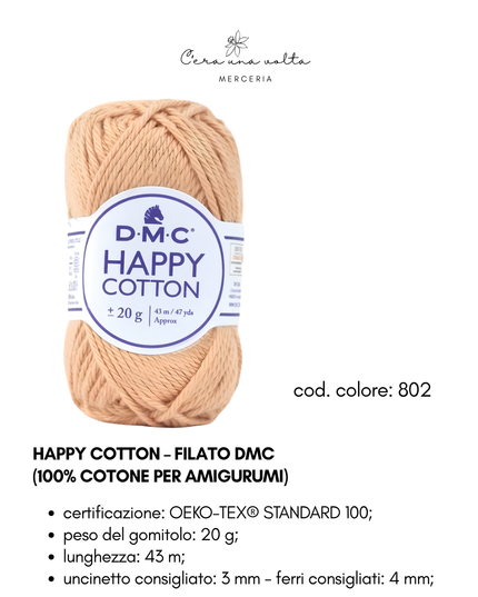 Happy Cotton – Filato DMC (100% cotone per amigurumi)