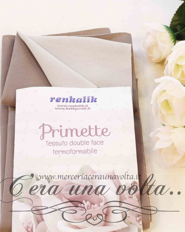 Tessuto Primette Tortora/Beige