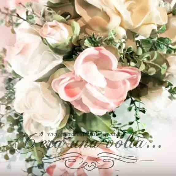 Tessuto Primette Azzurro/Latte