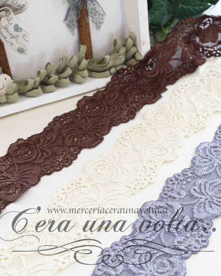 Pizzo tramezzo elasticizzato