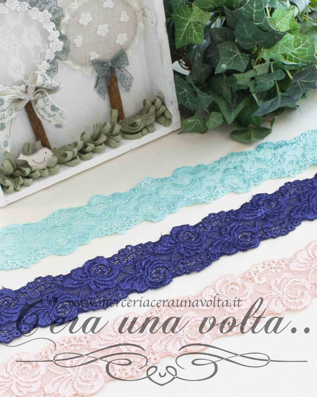 Pizzo tramezzo elasticizzato