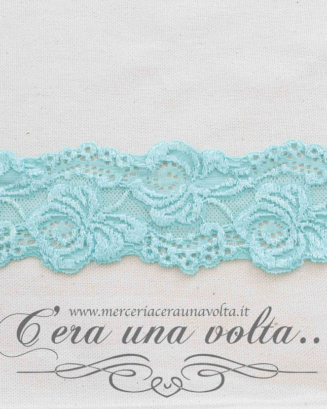 Pizzo tramezzo elasticizzato
