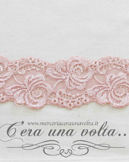 Pizzo tramezzo elasticizzato