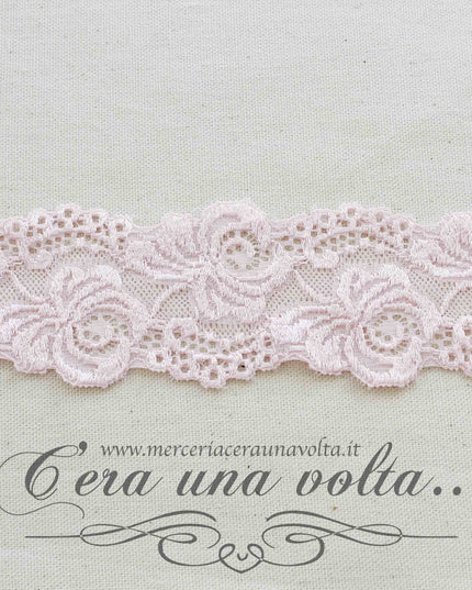 Pizzo tramezzo elasticizzato