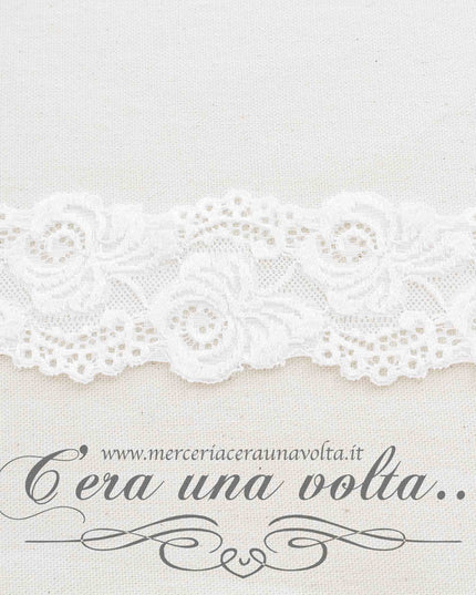 Pizzo tramezzo elasticizzato