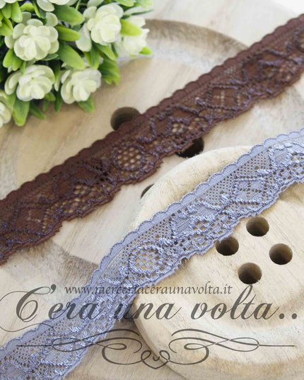 Pizzo in tulle Crazy elasticizzato