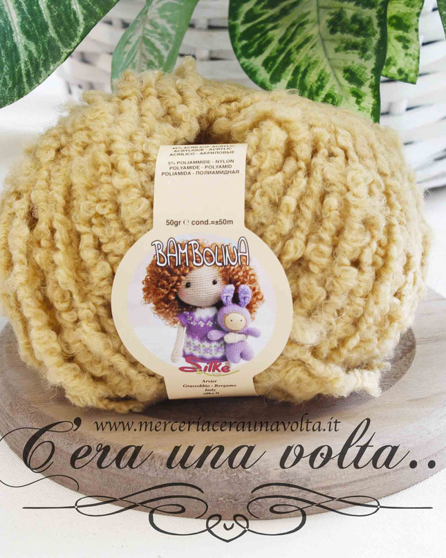 Lana per Capelli bambole ricci