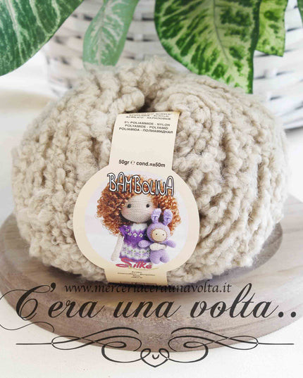 Lana per Capelli bambole ricci