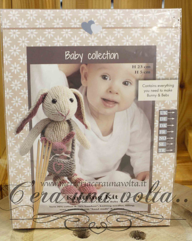 Kit amigrumi coniglietta