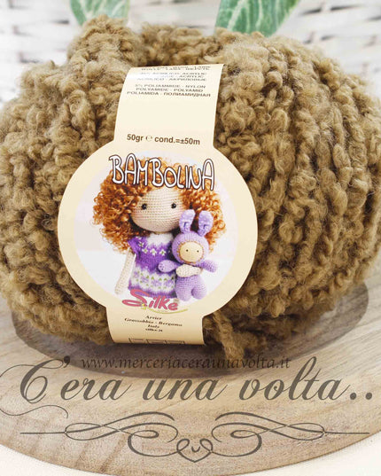 Lana per Capelli bambole ricci