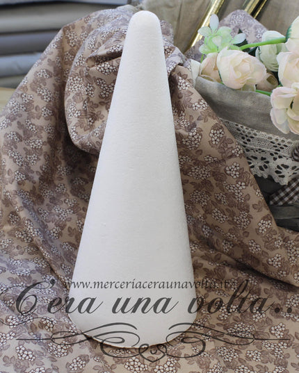 Cono in polistirolo 3D cm 20