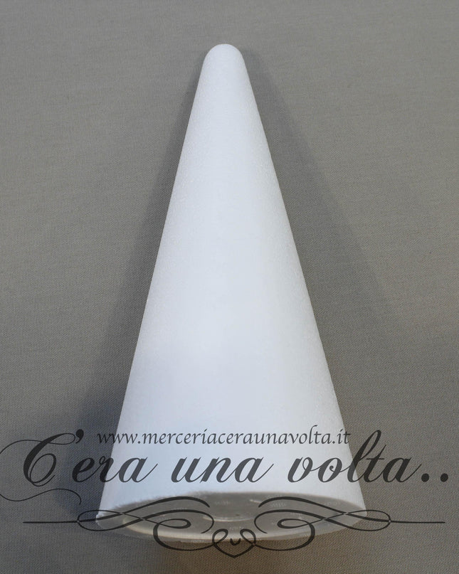Cono in polistirolo 3D cm 20