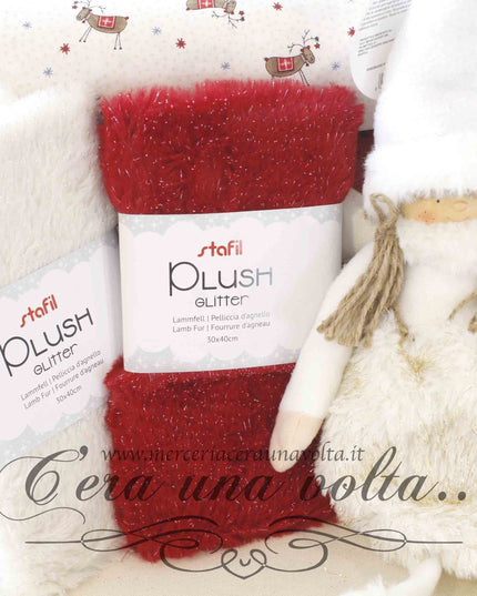 Pelliccia d'Agnello Glitter
