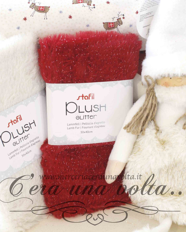 Pelliccia d'Agnello Glitter