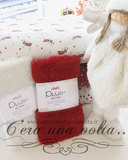 Pelliccia d'Agnello Glitter