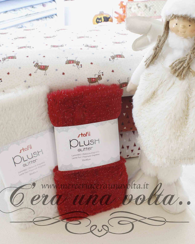Pelliccia d'Agnello Glitter