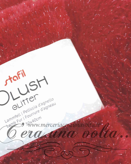Pelliccia d'Agnello Glitter