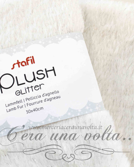 Pelliccia d'Agnello Glitter