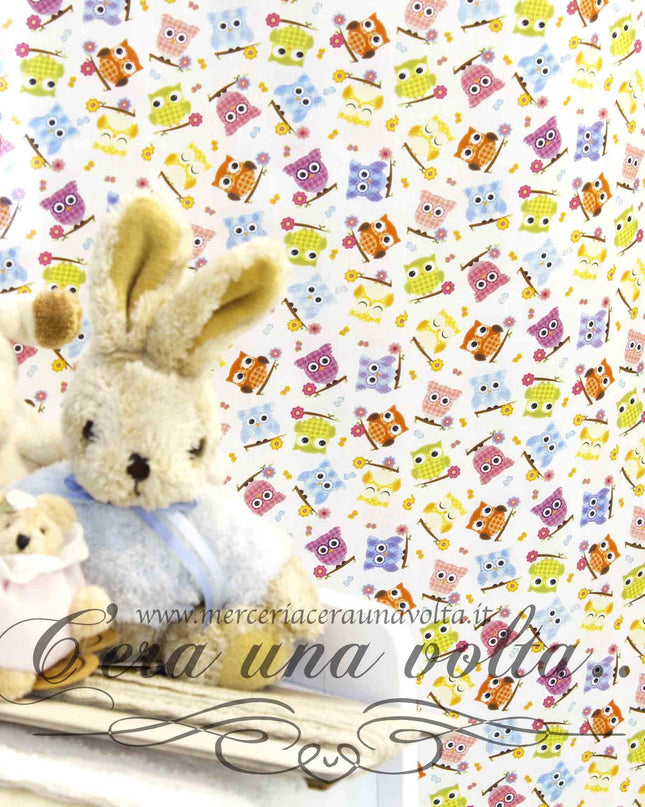 Tessuto per tende Gufi