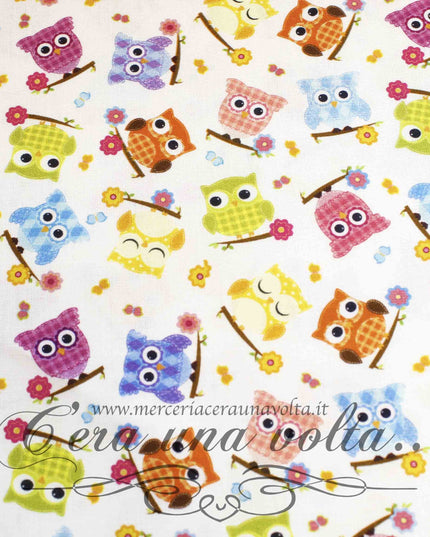 Tessuto per tende Gufi