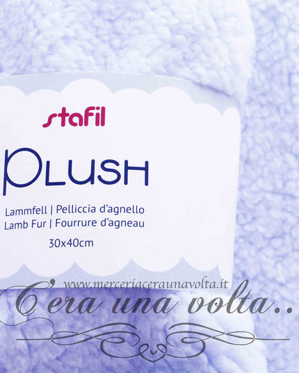 Pelliccia d'Agnello Azzurra
