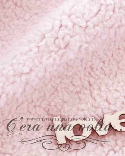 Pelliccia d'Agnello Rosa