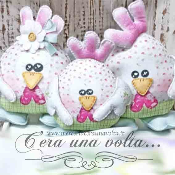 Pannello Gallinelle Romantiche