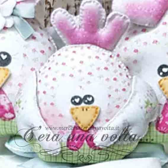 Pannello Gallinelle Romantiche