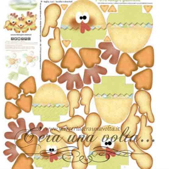 Pannello Gallinelle