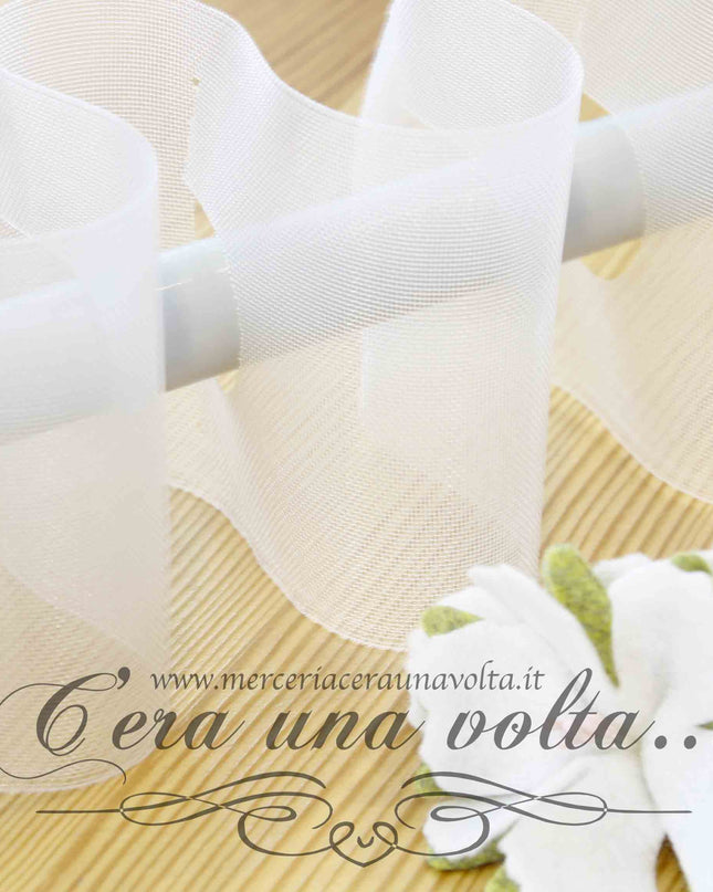 Riloga trasparente per tende a bastone