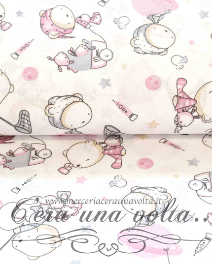 Tessuto per tende Little Rosa